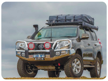 Передний алюминиевый бампер ARB для Toyota Prado 150 2014+