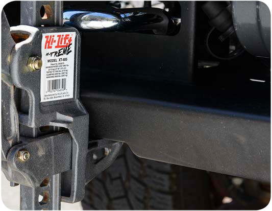 Модульный бампер ARB для Ford F250/350 - Места для установки домкрата Hi-lift