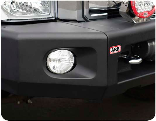 Модульный бампер ARB для Ford F250/350 - Интегрированные противотуманки