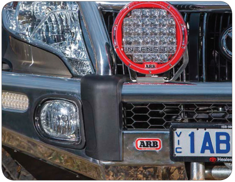 Отбойники, центральная решетка и окантовки противотуманок