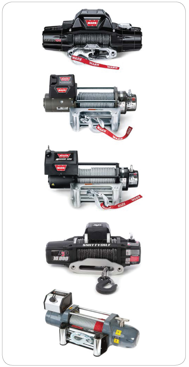 Совместимость с лебедками