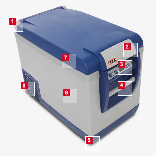 Внешние особенности холодильников ARB